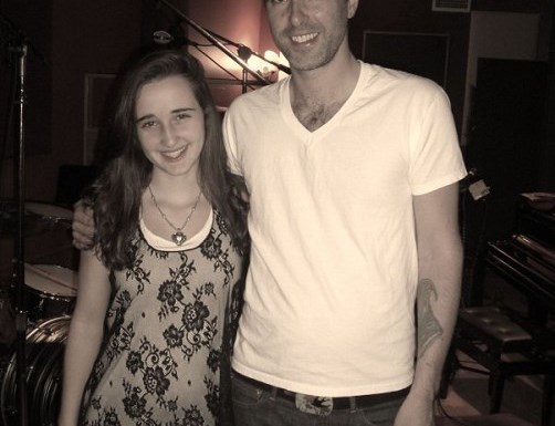 Ryan MacMillan of Matchbox-20 in studio to add drums to Dakota's songs