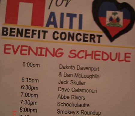 Haiti Benefit Concert at Maxwell's