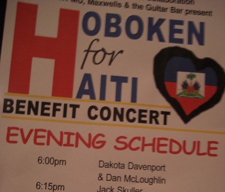 Haiti Benefit Concert at Maxwell's